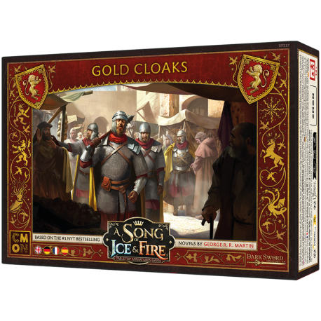 Expansión Capas Doradas del juego de miniaturas Canción de Hielo y Fuego de Cool Mini or Not