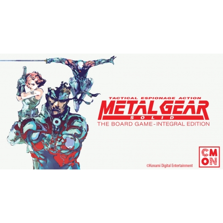 Juego de mesa de estrategia Metal Gear Solid: The Board Game de Cool mini or not