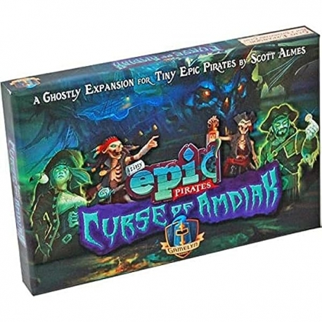Tiny Epic Pirates Curse of Amdiak Expansion EN de Gamelyn Games