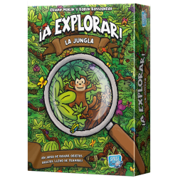 Juego de cartas ¡A Explorar! La Jungla de Space Cow