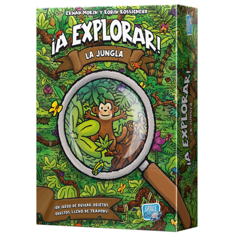 Card Game Let's Explore! Jungle from Space Cow