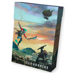 Heroic Loot expansion for board game Cloudspire from Maldito Games 