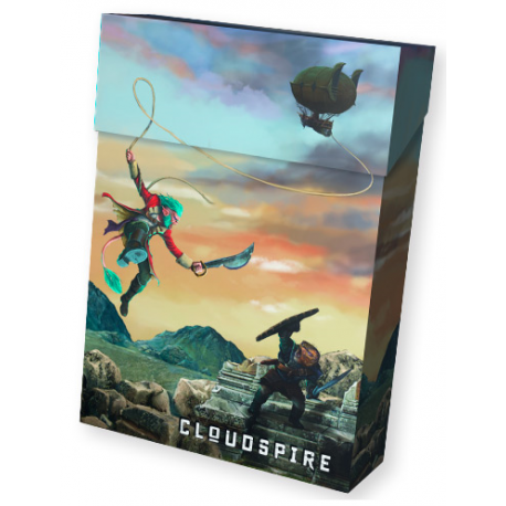 Botín Heroico expansión juego de mesa Cloudspire de Maldito Games