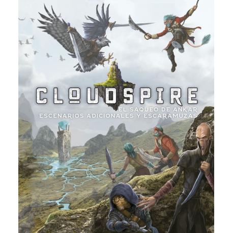 El saqueo de Ankar: Escenarios y escaramuzas adicionales Cloudspire de Maldito Games