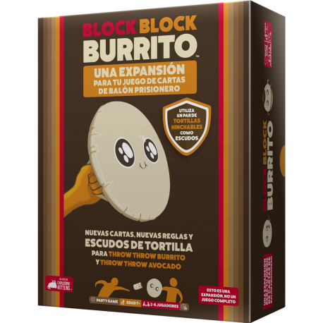 Block Block Burrito Board Game from Exploding Kittens