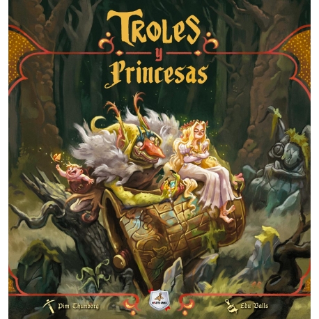 Maldito Games Trolls and Princesses Worker Placement Board Game