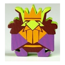 Promo Rey Trol Juego de mesa de colocación de trabajadores Troles y Princesas de Maldito Games