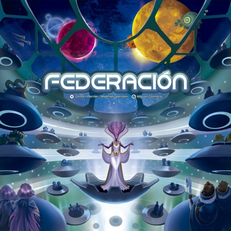 Federation board game by Maldito Games
