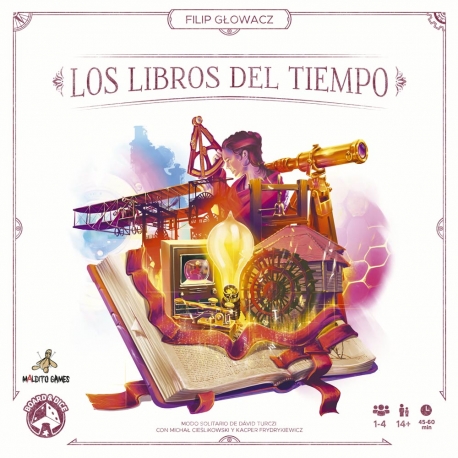 Books of Time table game by Maldito Games