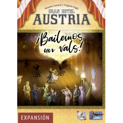 Expansión ¡Bailemos un Vals! del juego de mesa Gran Hotel Austria de Maldito Games