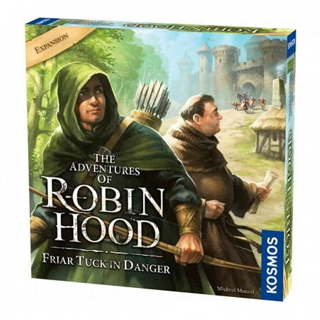 Expansión Fray Tuck en Peligro para el juego de mesa Las Aventuras de Robin Hood de Devir
