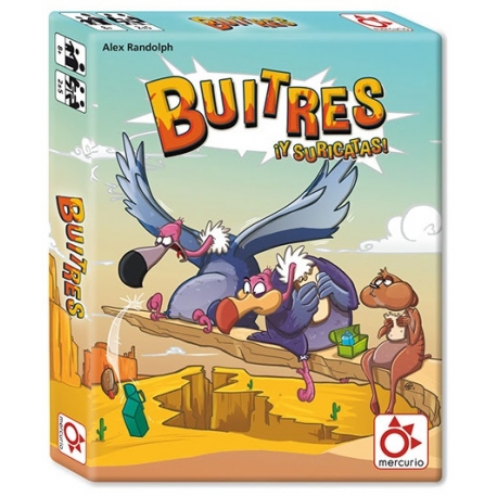 Juego de cartas Buitres ¡Y Suricatas! de Mercurio Distribuciones