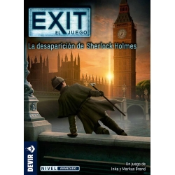 Juego de escape room EXIT La Desaparición de Sherlock Holmes de Devir