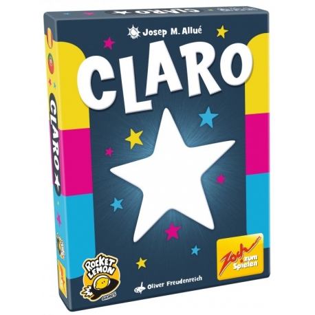 Juego de cartas Claro de Rocket Lemon Games