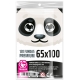 Fundas PANDA 65x100mm de Tranjis Games