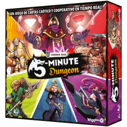 3D Wiggles 5 Minute Dungeon board game