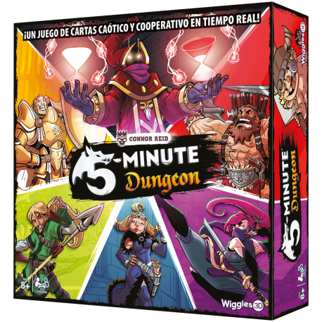 Juego de mesa 5 Minute Dungeon de 3D Wiggles