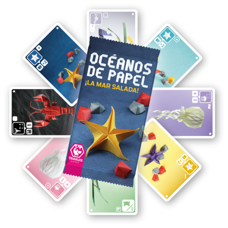 The Salt Sea Expansion of the Paper Oceans card game by Tranjis Games