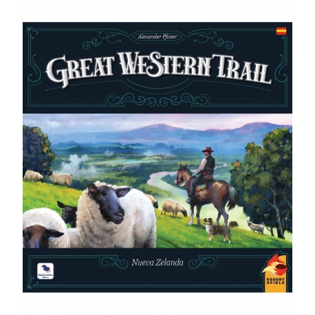 Board game Great Western Trail New Zealand of the publishing house MasQueOca