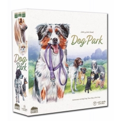 Welcome to Dog Park, a competitive game where players take on the role of dog walkers
