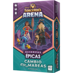 Expansión Cambio de mareas para el juego de mesa Disney Sorcerer’s Arena Alianzas Épicas de USAopoly