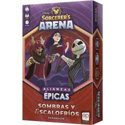 Expansión Sombras y escalofríos para el juego de mesa Disney Sorcerer’s Arena Alianzas Épicas de USAopoly