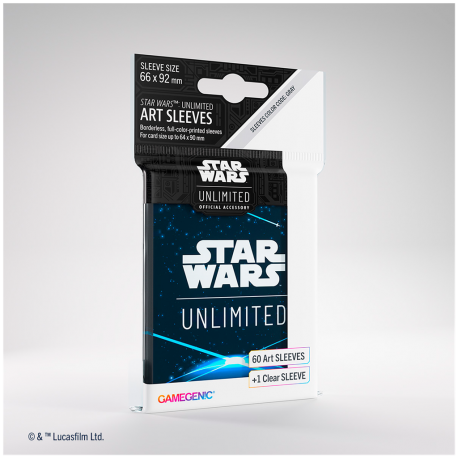 Fundas Star Wars: Unlimited Art Sleeves Space Blue de Gamegenic
