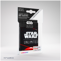 Fundas Star Wars: Unlimited Art Sleeves Space Red de Gamegenic