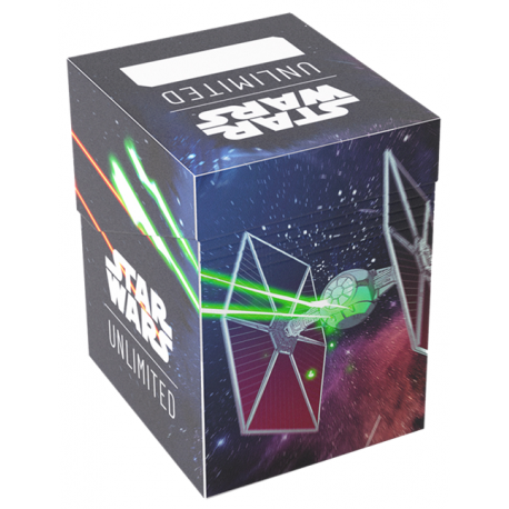 Cajas Star Wars: Unlimited Soft Crate X-Wing/TIE Fighter de Gamegenic