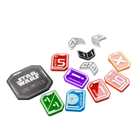 Cajas Star Wars: Unlimited Acrylic Tokens de Gamegenic