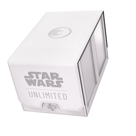 Cajas Star Wars: Unlimited Double Deck Pod White/Black de Gamegenic