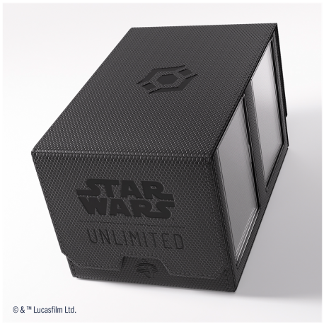 Cajas Star Wars: Unlimited Double Deck Pod Black de Gamegenic