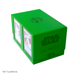 Cajas Star Wars: Unlimited Double Deck Pod Green de Gamegenic