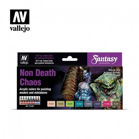 [72.302] Non death Chaos by Ángel Giráldez 17 ml. - Color set - Game & Xpress Color