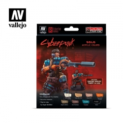 [72,309] Solo - Figure Jonathan Warlock" Powers by Ángel Giráldez 17 ml. - Color set - Game & Xpress Color" de Vallejo