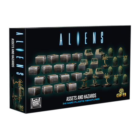 Aliens: Assets and Hazards EN from Gale Force Nine