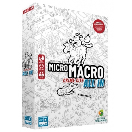 Juego de mesa MicroMacro Crime City All In de Sd Games