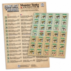 Conflict of Heroes Monster Tanks on the Eastern Fr (Inglés)