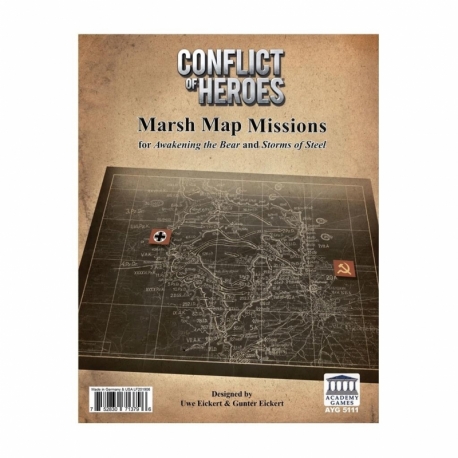 Conflict of Heroes Marsh Map Missions (English)