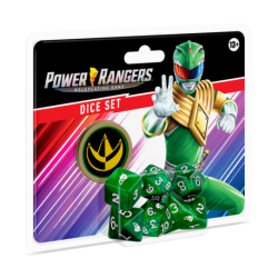 Power Rangers RPG Dice Set Green