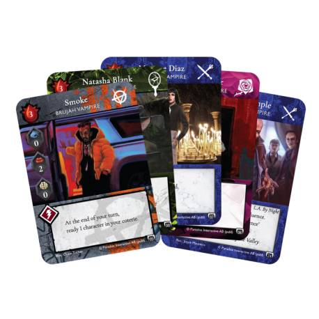 Vampire The Masquerade Rivals S1 Promo pack (Inglés)