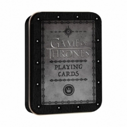 Game of Thrones Playing Cards Single Deck (Tin) (Inglés)