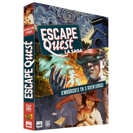Pack of three escape room games Escape Quest: The Saga by SD Games