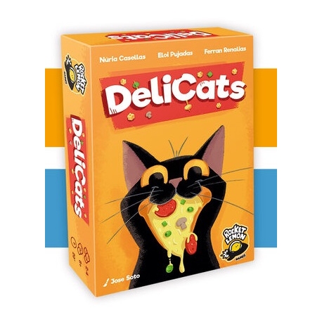 DeliCats is a cooperative deduction and logic game for cat lovers