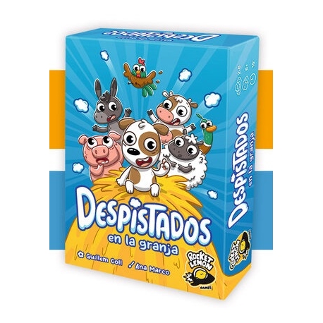 juego de cartas Despistados en la Granja de Rocket Lemon Games