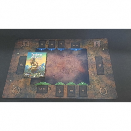 Tapete para el juego de mesa Tambores de Guerra - Enclave de Eclipse Editorial