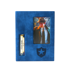 Arkham Horror Investigator Deck Tome Guardian Azul de Gamegenic