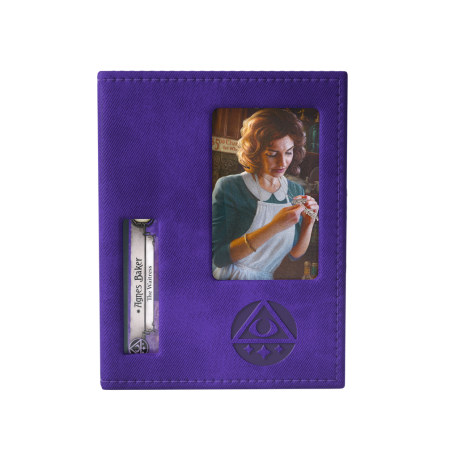Arkham Horror Investigator Deck Tome Guardian Purple from Gamegenic