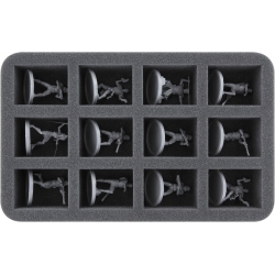 HS050A135 Feldherr bandeja de espuma para Star Wars: Shatterpoint - 12 compartimentos