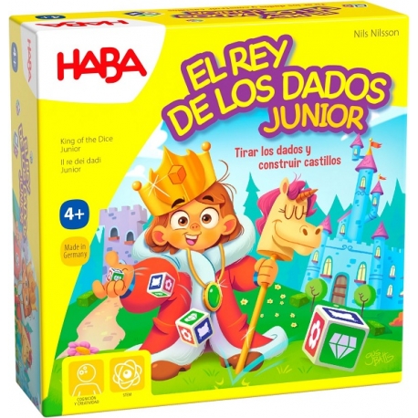 Juego de mesa El Rey de los dados Junior de Haba